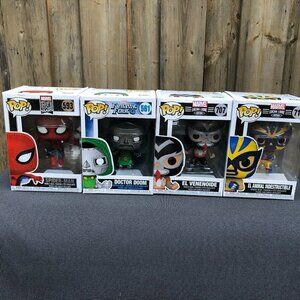 LOT OF 4 Marvel Funko Pops